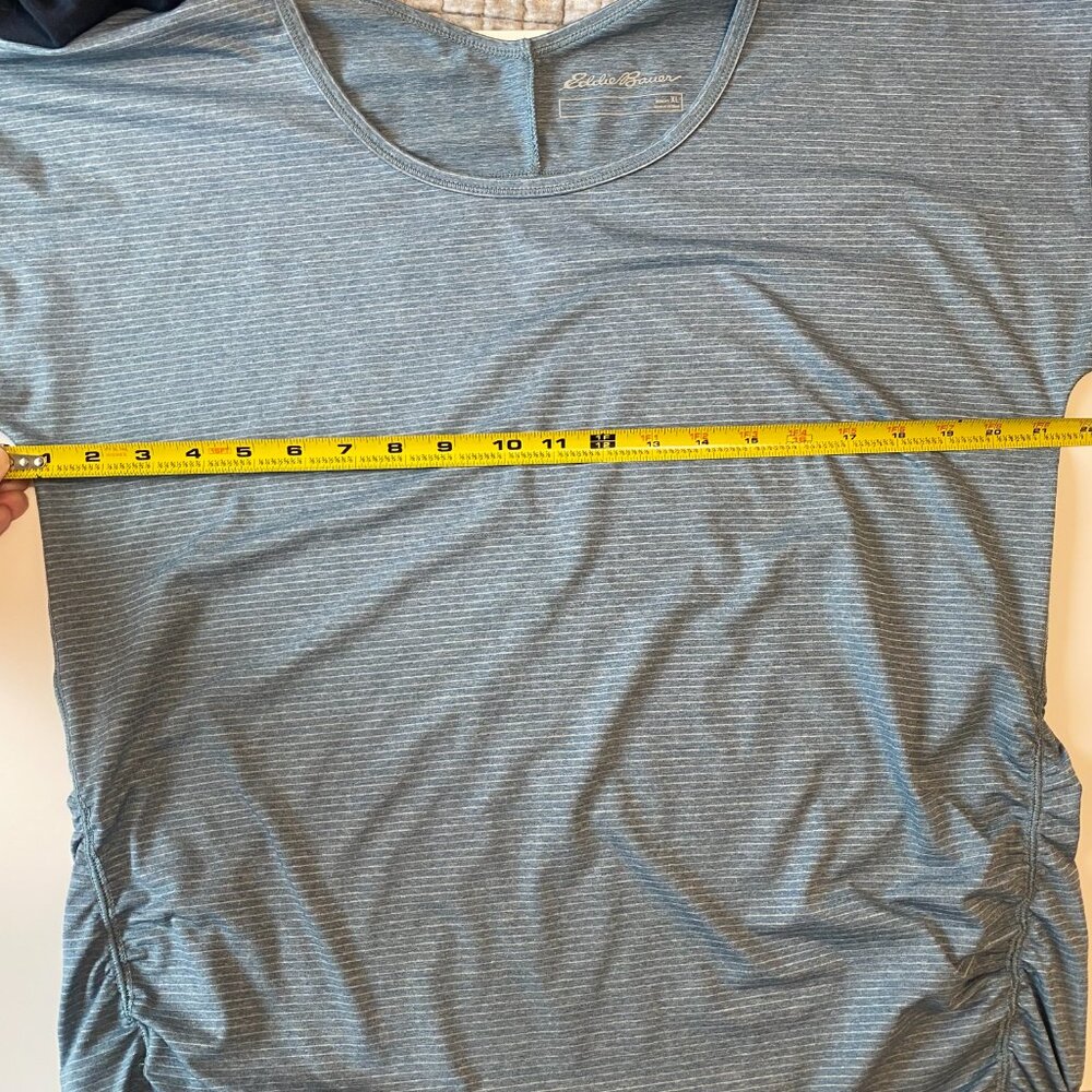 Eddie Bauer Active Short-Sleeve T-Shirt Blue Women's XL - Picture 8 of 9